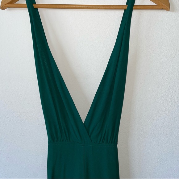 NWT Reformation Petite Sofi Jumpsuit - Emerald - Picture 7 of 15